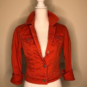 Jean Jacket - Burnt Orange